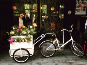 Bike flower shop